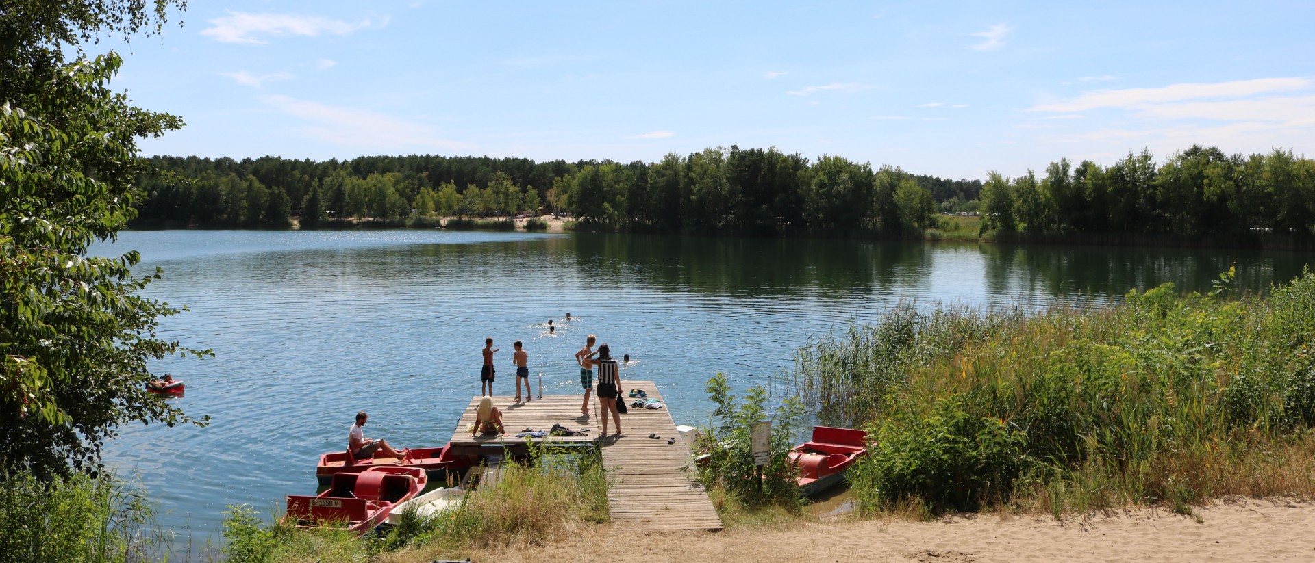 Badestelle am Ruhlsdorfer See